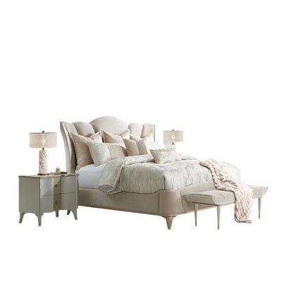 Riley 8-Piece King Comforter Set - Ivory