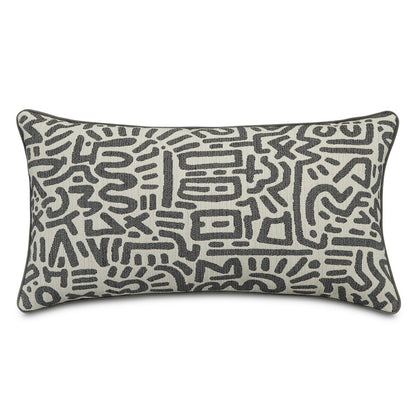 Explorer Halsey 13"x24" Oblong Pillow, Set of 2 - Slate