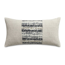 Explorer Antigua 13" x 24" Oblong Pillow, Set of 2 - Natural/Coal Gray