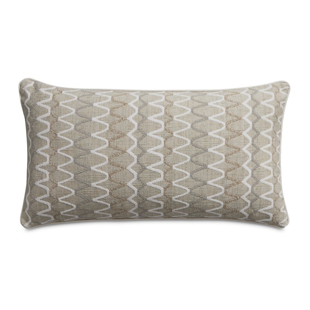 Moonbeam Whitney 13" x 24" Oblong Throw Pillow, Set of 2 - Natural