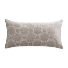 Moonbeam Heritage 13"x24" Oblong Chenille Pillow, Set of 2 - Natural