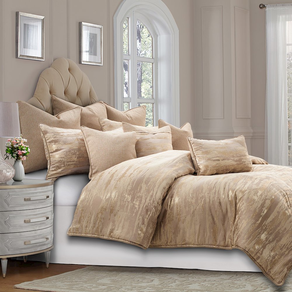 Sloane 9-Piece Queen Comforter Set - Luster