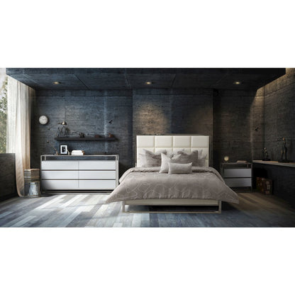 Roma II 10-Piece King Comforter Set - Platinum