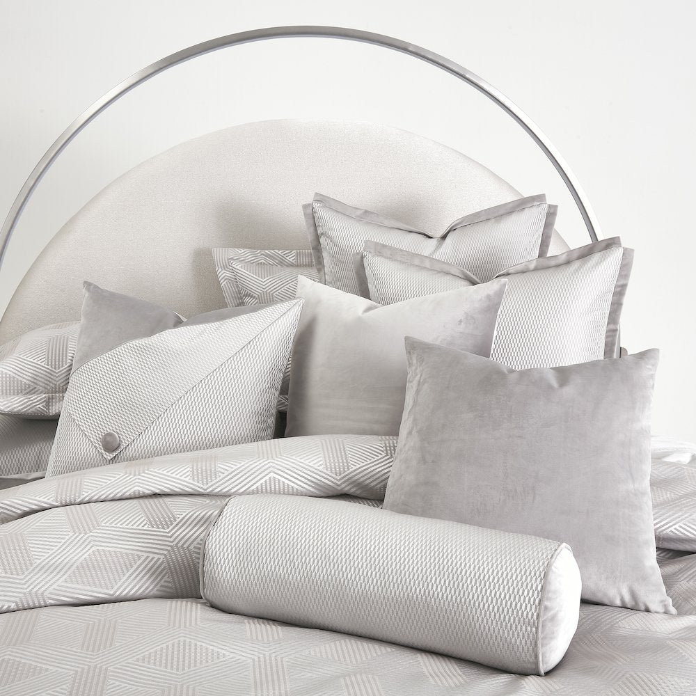 Nouveau 10-Piece King Duvet Set - Dove