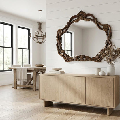 Villa Valencia Sideboard Mirror - Classic Chestnut