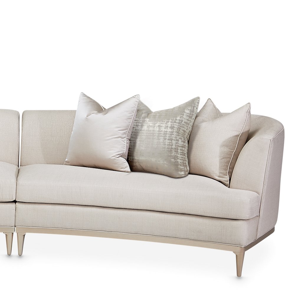 Malibu Crest 3-Piece Sofa - Pearl/Chardonnay