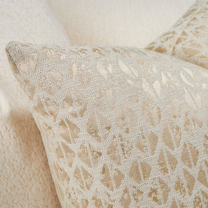 Sassani Sofa - Crepe/Gold