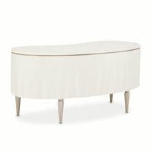 London Place Desk - Creamy Pearl