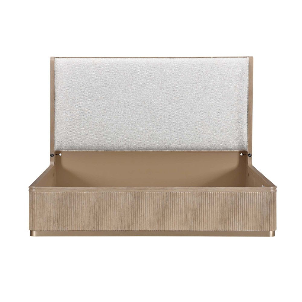 West Kensington Queen Bed - Sea Salt Caramel