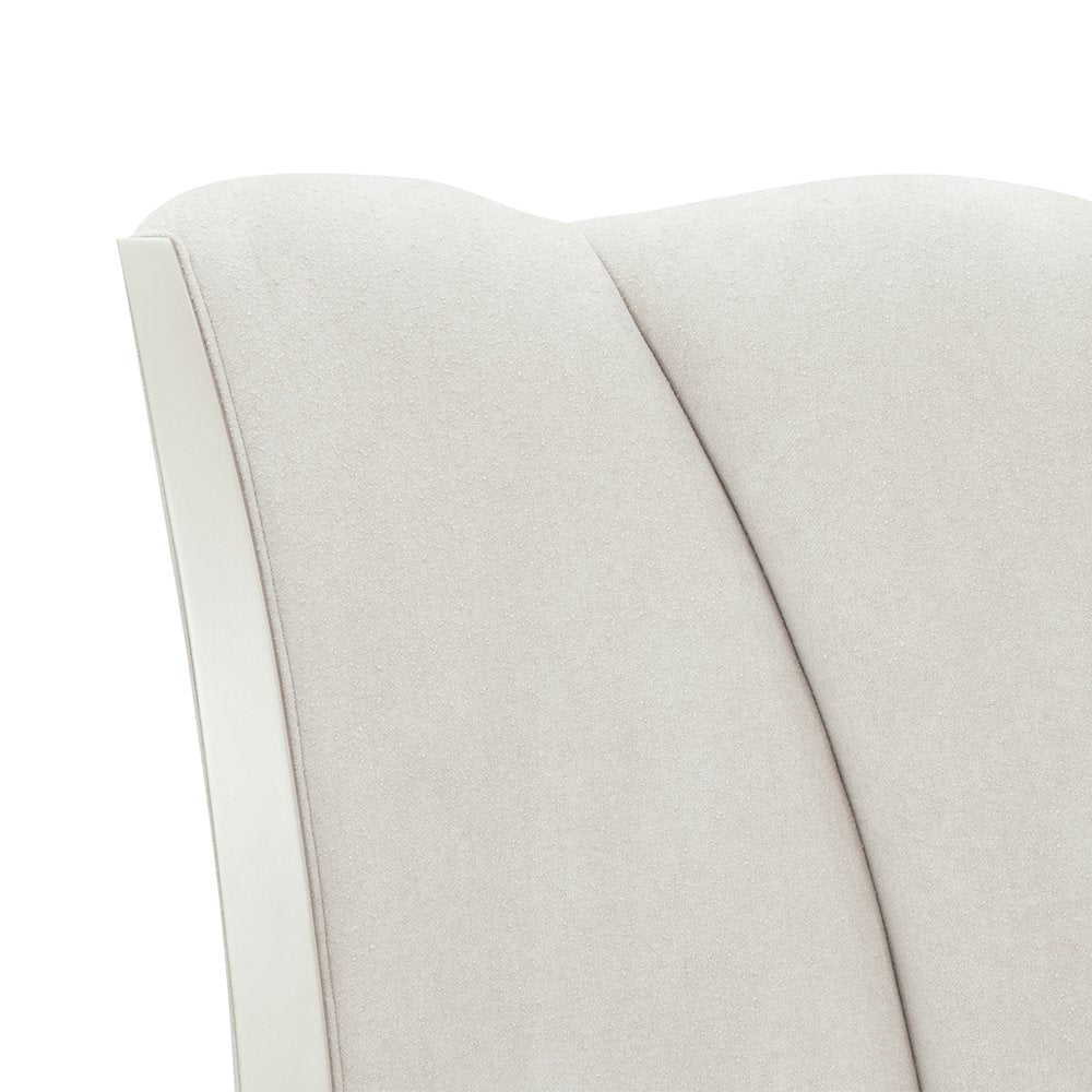 La Marisia Upholstered Queen Bed - Tranquil/Champagne Gold