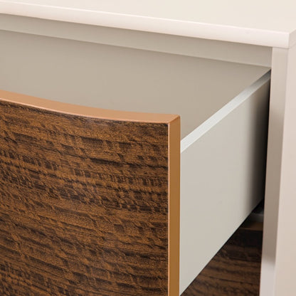 Pavira 2-Drawer Nightstand - Walnut