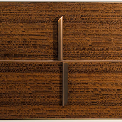 Pavira 2-Drawer Nightstand - Walnut
