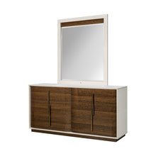 Pavira Dresser with Mirror - Walnut