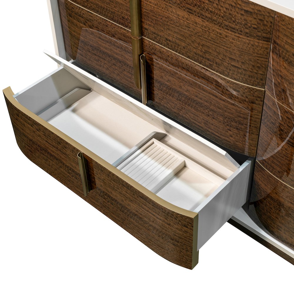Pavira Dresser - Walnut