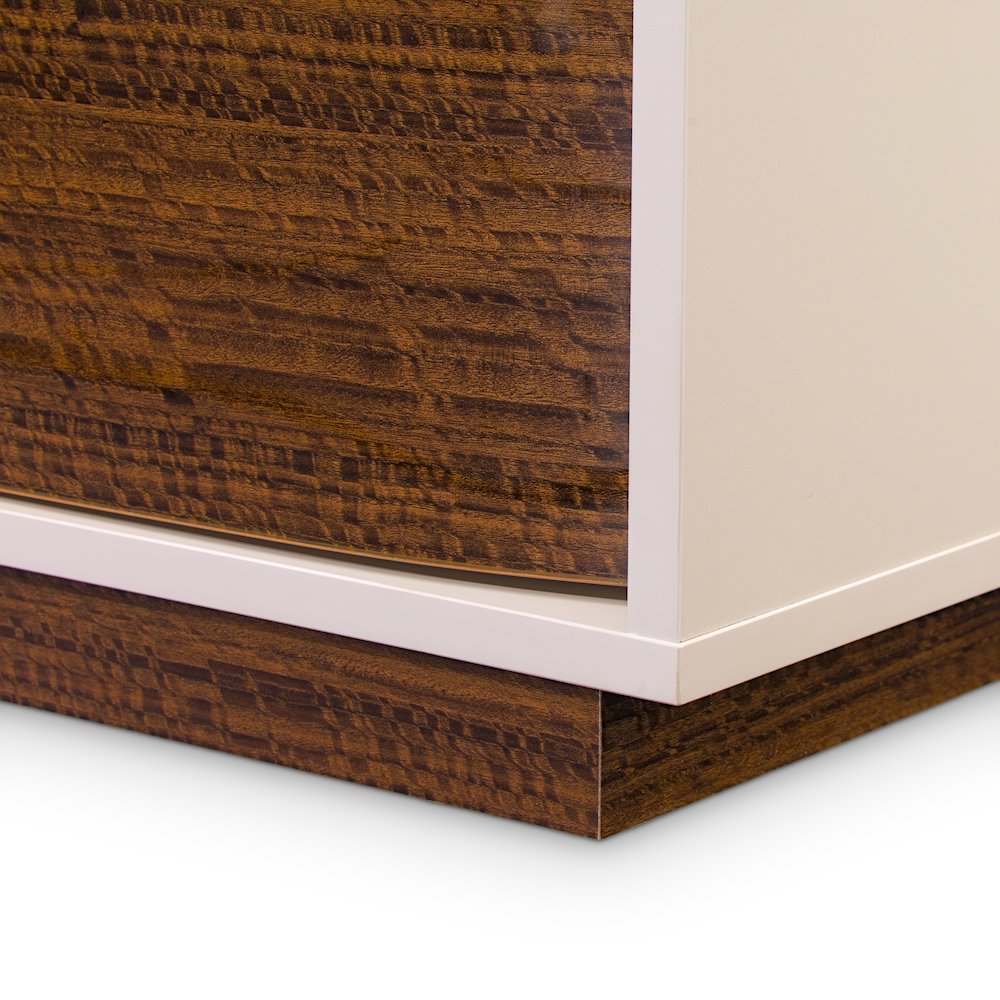 Pavira 5-Drawer Chest - Walnut
