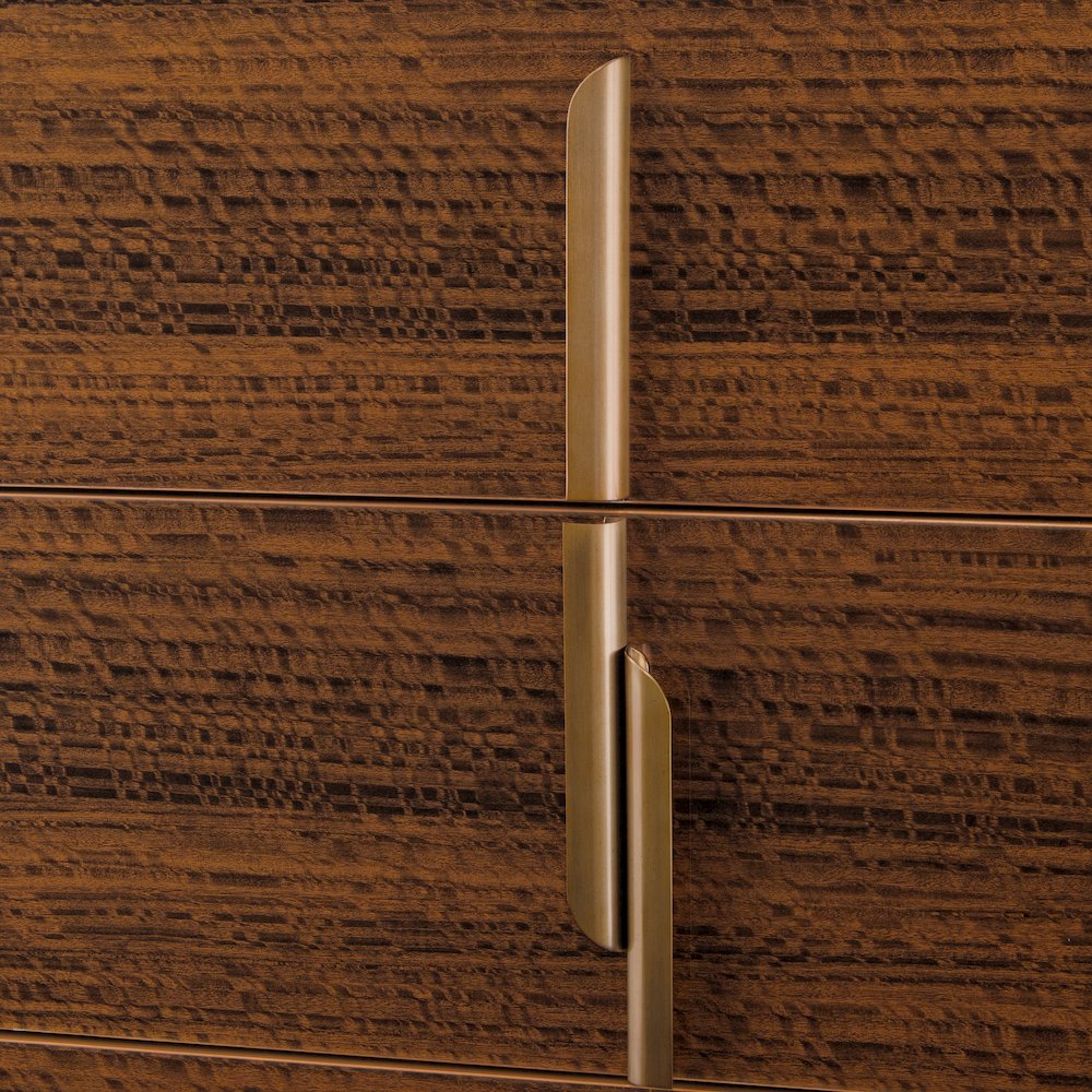 Pavira 5-Drawer Chest - Walnut