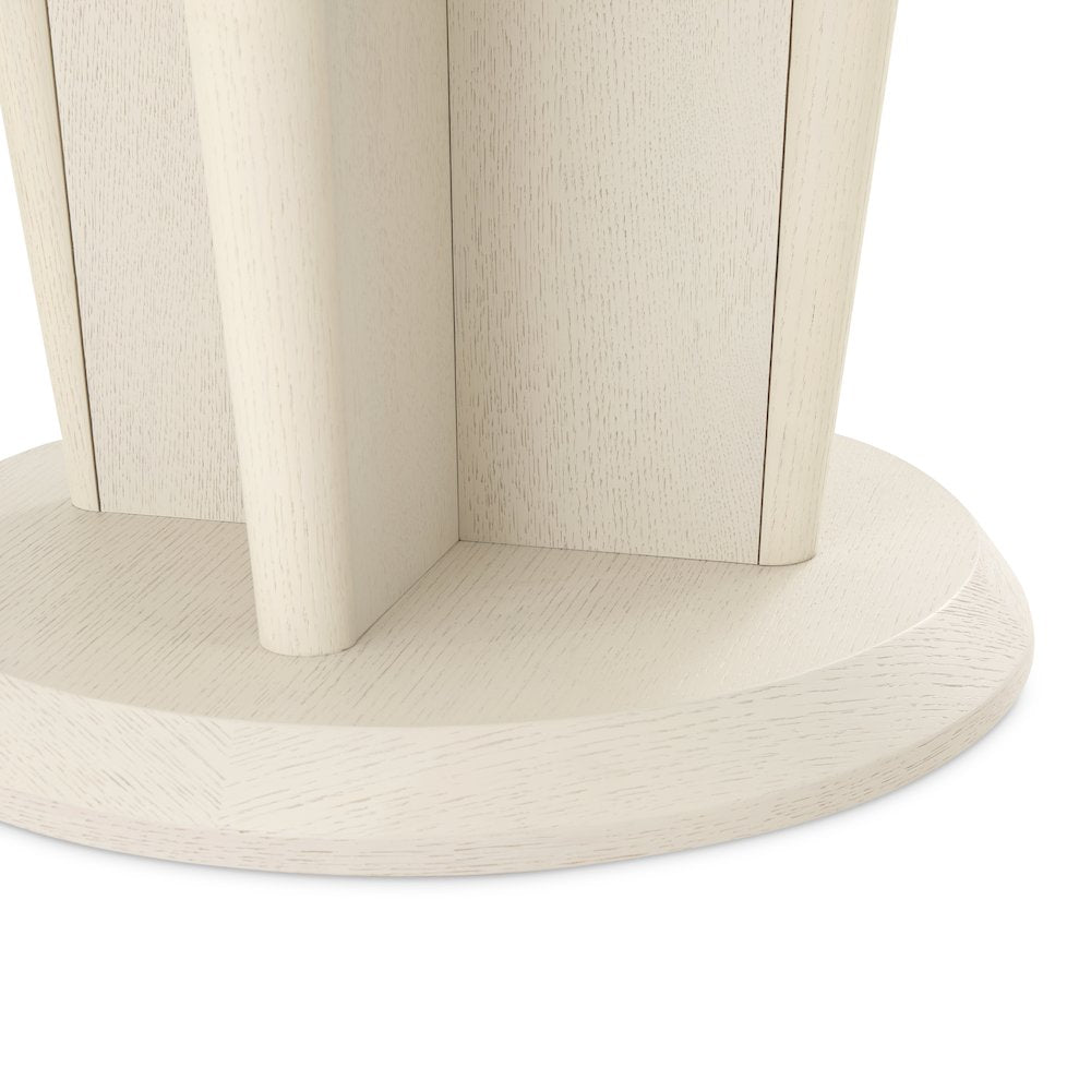 Portrait Rectangular Dining Table - Alabaster White