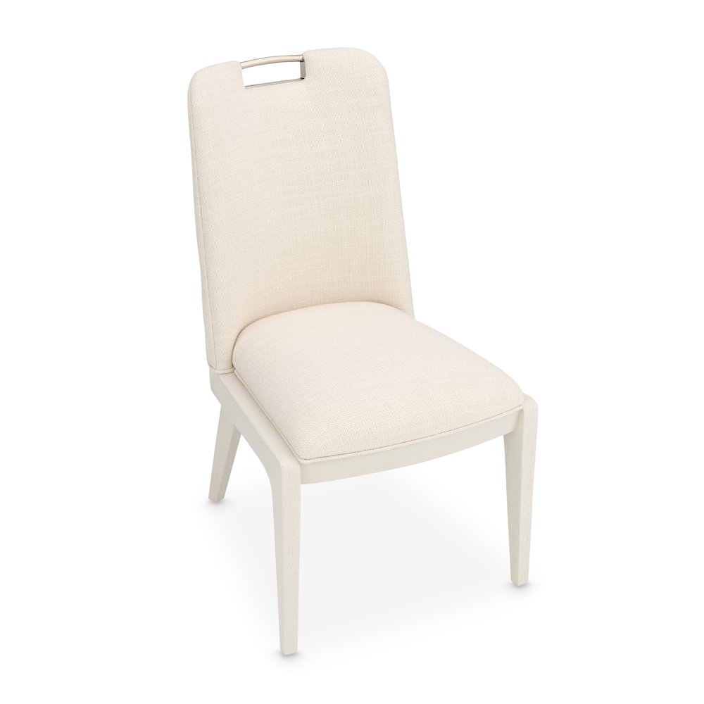 Portrait Dining Side Chair, Set of 2 - Alabaster White
