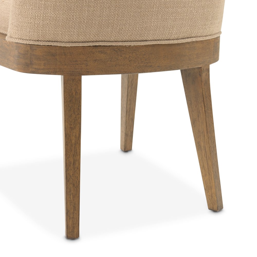 Portrait Dining Arm Chair, Set of 2 - Toffee/Sienna Brown