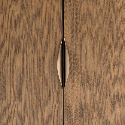 Portrait Sideboard with LED Lights - Sienna Brown