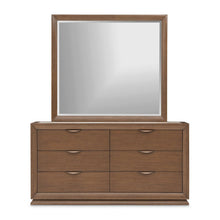 Portrait Small Dresser & Mirror - Sienna Brown