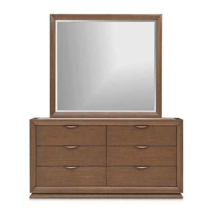 Portrait Small Dresser & Mirror - Sienna Brown