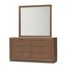 Portrait Small Dresser & Mirror - Sienna Brown
