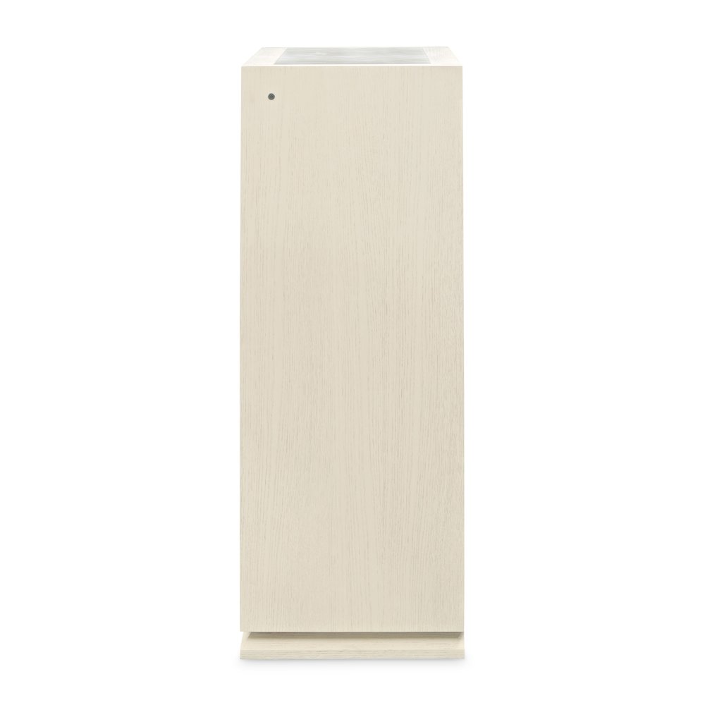 Portrait 5-Drawer Chest with LED Lights - Alabaster White