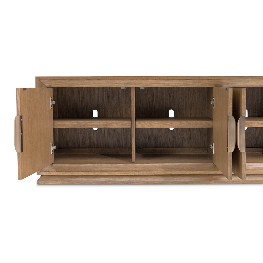 Portrait TV Console - Sienna Brown