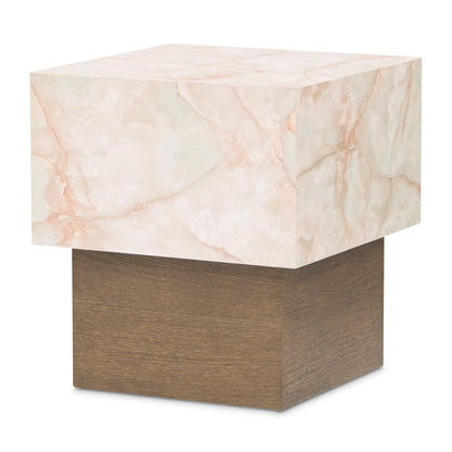 Portrait End Table - Sienna Brown