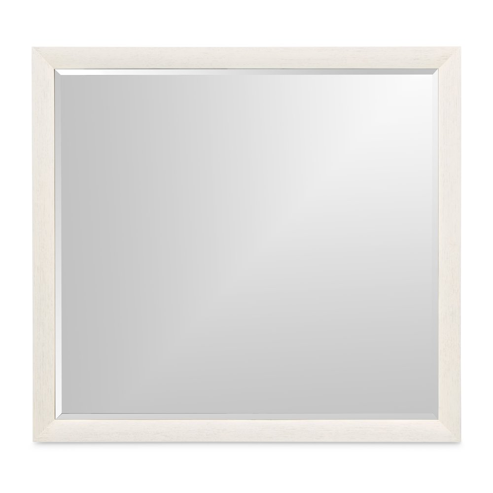 Portrait Mirror - Alabaster White