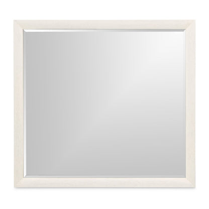 Portrait Mirror - Alabaster White