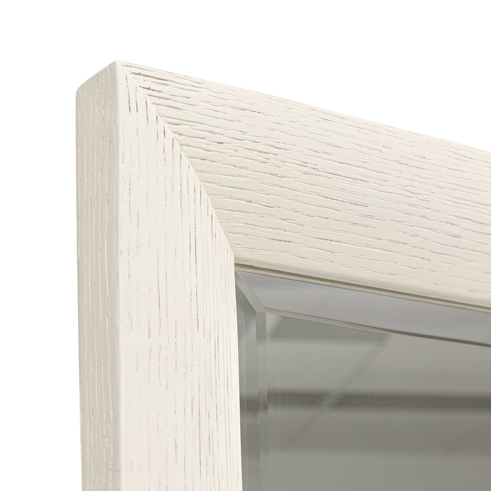 Portrait Mirror - Alabaster White