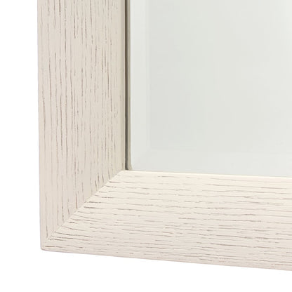 Portrait Mirror - Alabaster White