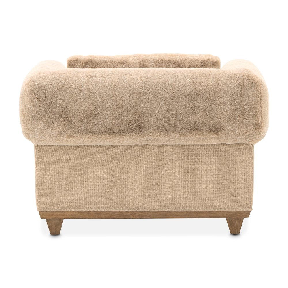Portrait Accent Chair, Toffee - Sienna Brown