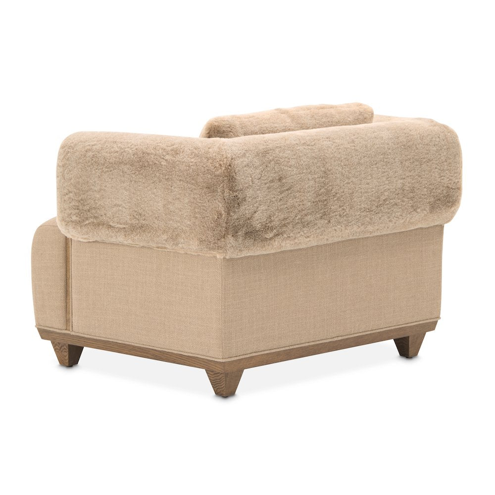 Portrait Accent Chair, Toffee - Sienna Brown