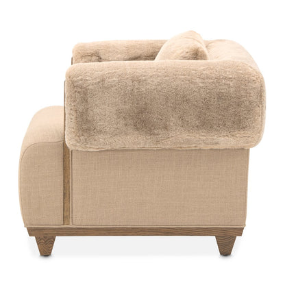Portrait Accent Chair, Toffee - Sienna Brown
