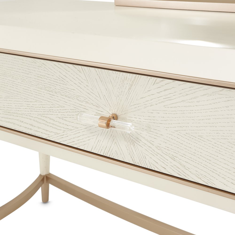 La Rachelle Vanity Desk - Champagne