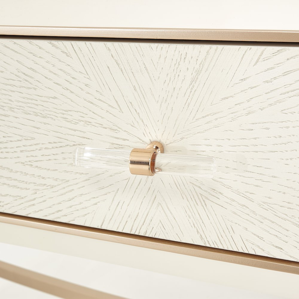 La Rachelle Vanity Desk - Champagne