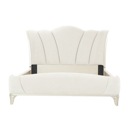 La Marisia Cal. King Upholstered Bed - Tranquil/Champagne Gold