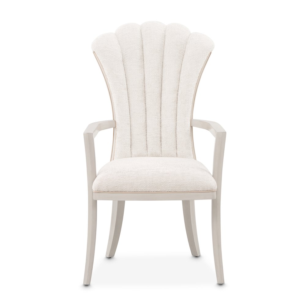 Fantosini Dining Arm Chair, Set of 2 - Silver Mist
