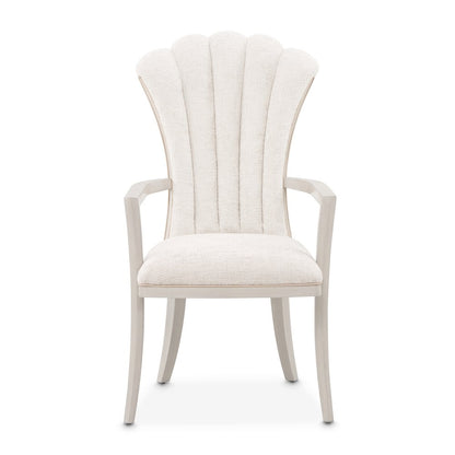 Fantosini Dining Arm Chair, Set of 2 - Silver Mist