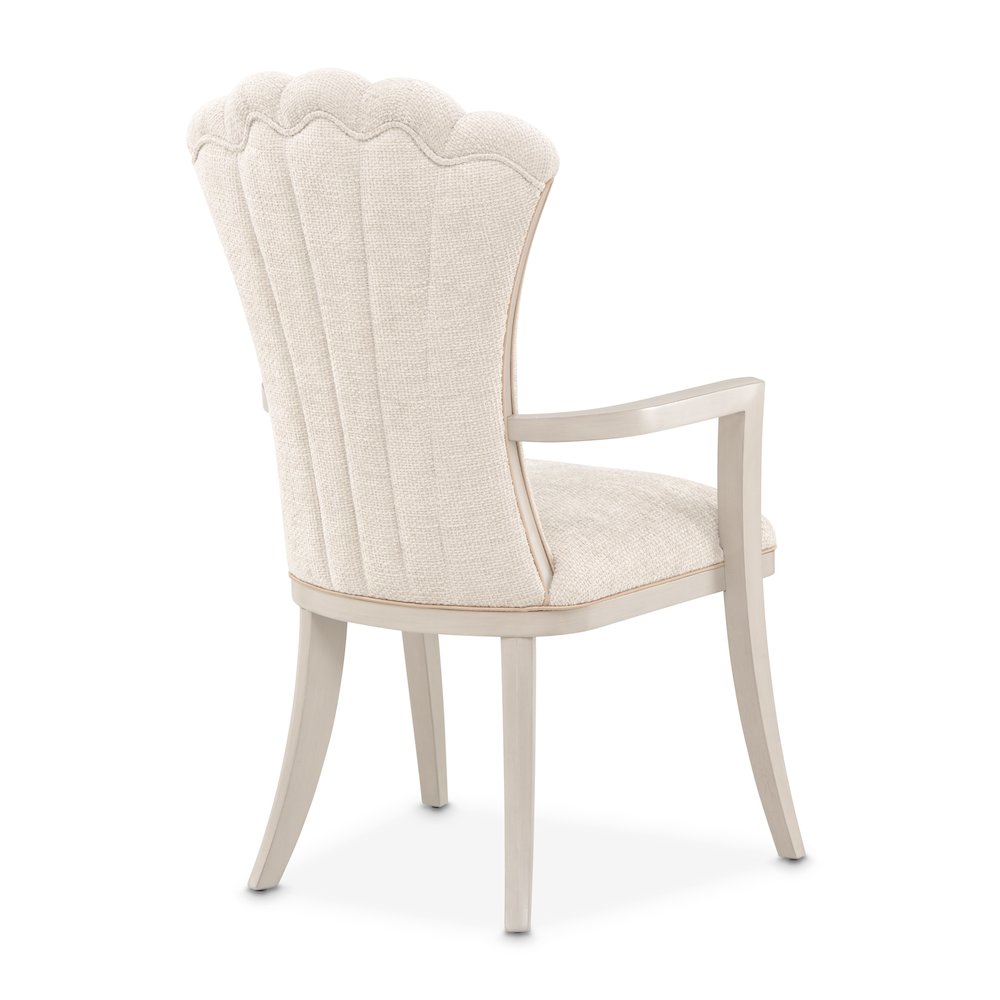 Fantosini Dining Arm Chair, Set of 2 - Silver Mist