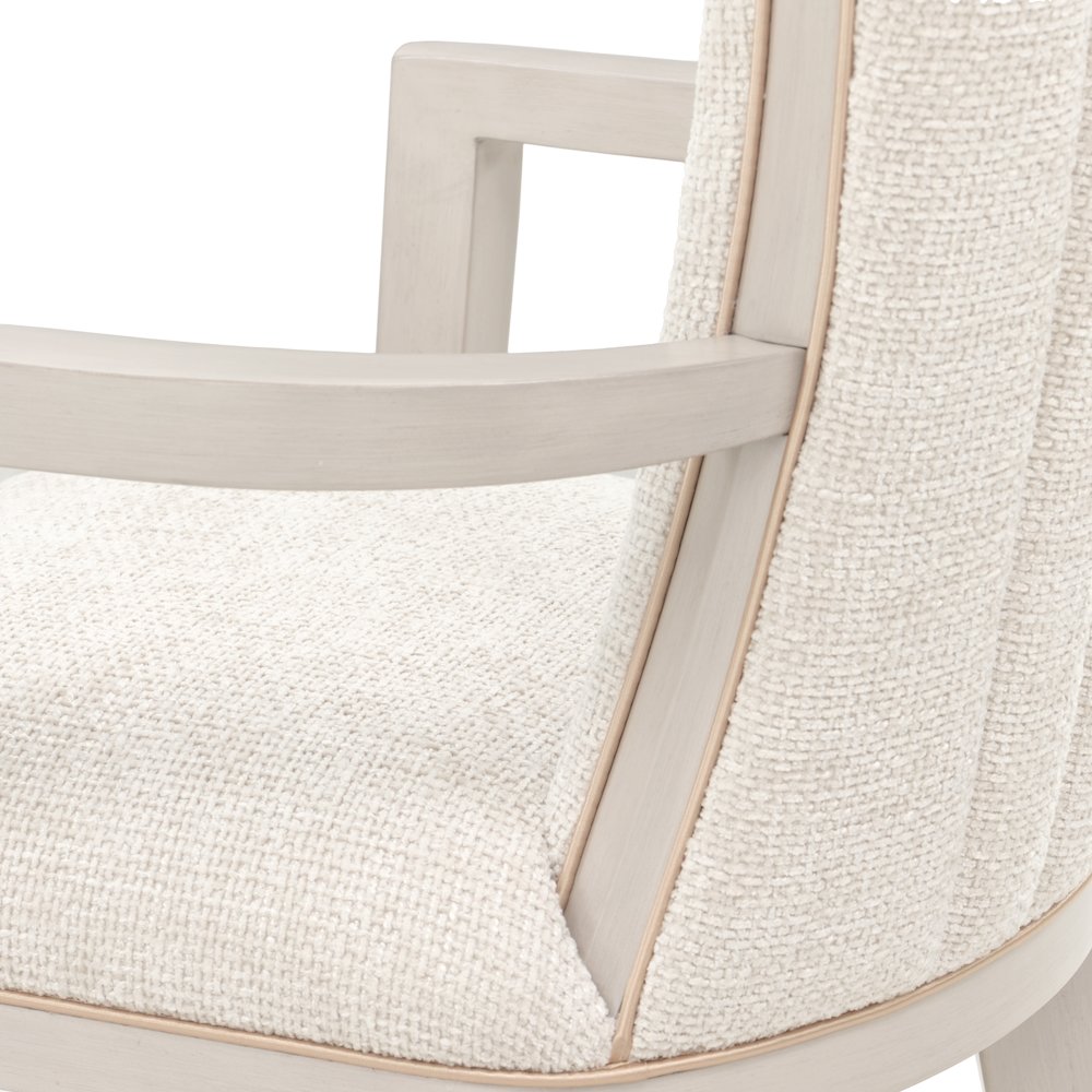 Fantosini Dining Arm Chair, Set of 2 - Silver Mist