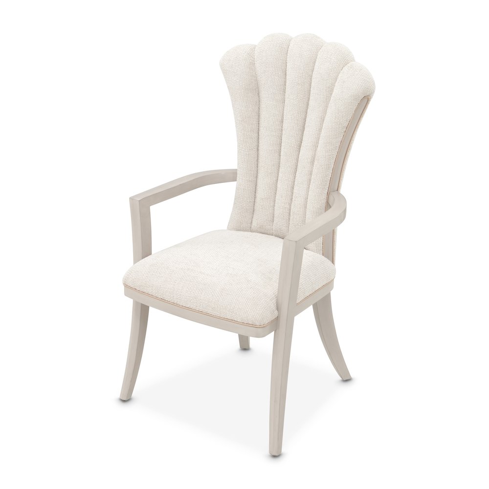 Fantosini Dining Arm Chair, Set of 2 - Silver Mist
