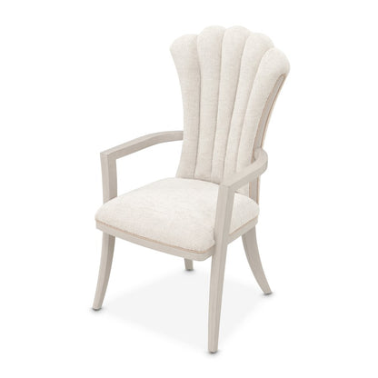 Fantosini Dining Arm Chair, Set of 2 - Silver Mist