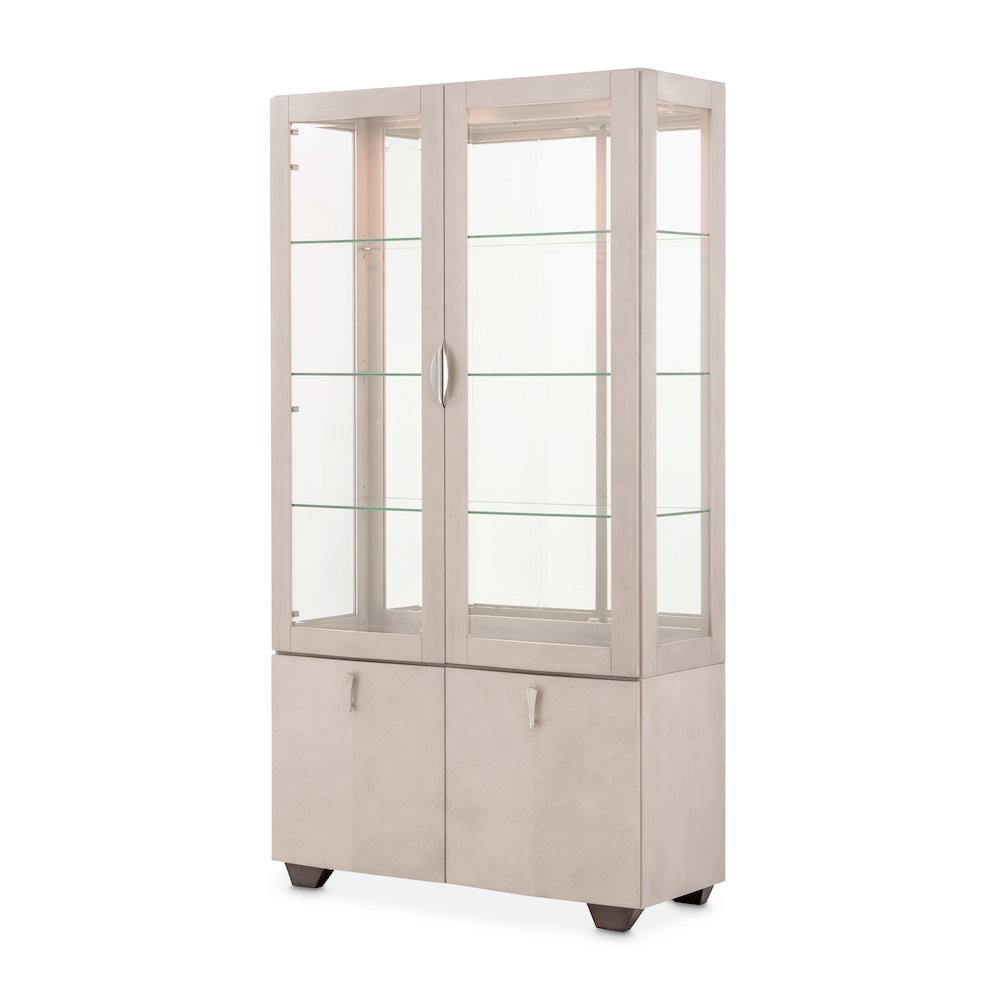 Fantosini Display Cabinet - Silver Mist