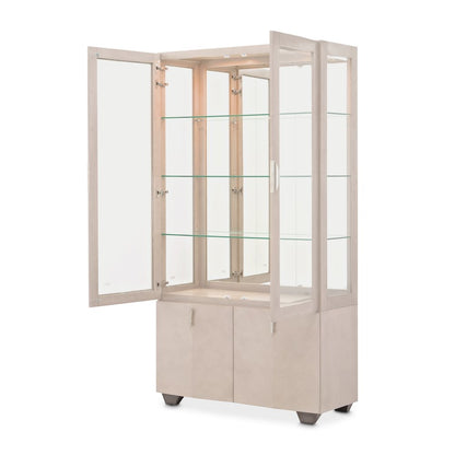 Fantosini Display Cabinet - Silver Mist