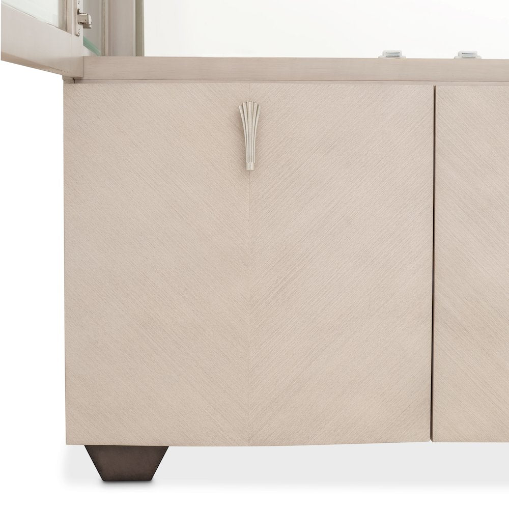 Fantosini Display Cabinet - Silver Mist