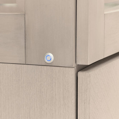 Fantosini Display Cabinet - Silver Mist
